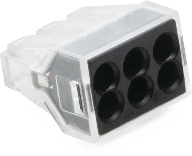 Purple Quick Conn Push-In Wire Connector - 50 Pack