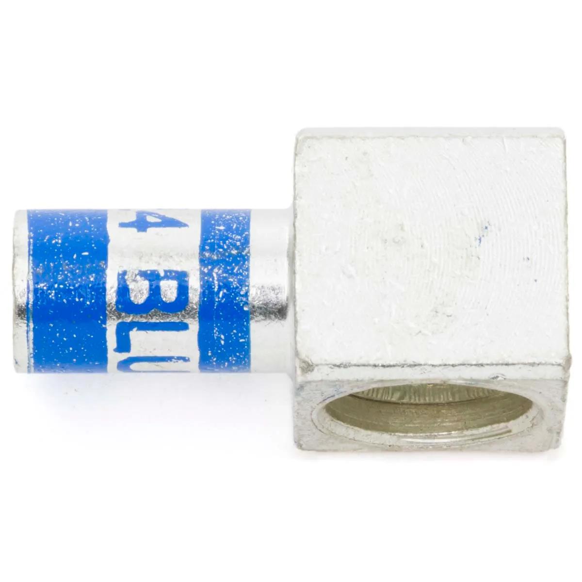 6 AWG, #2 Body Blue Female Motor Pigtail Connector - 2 Pack