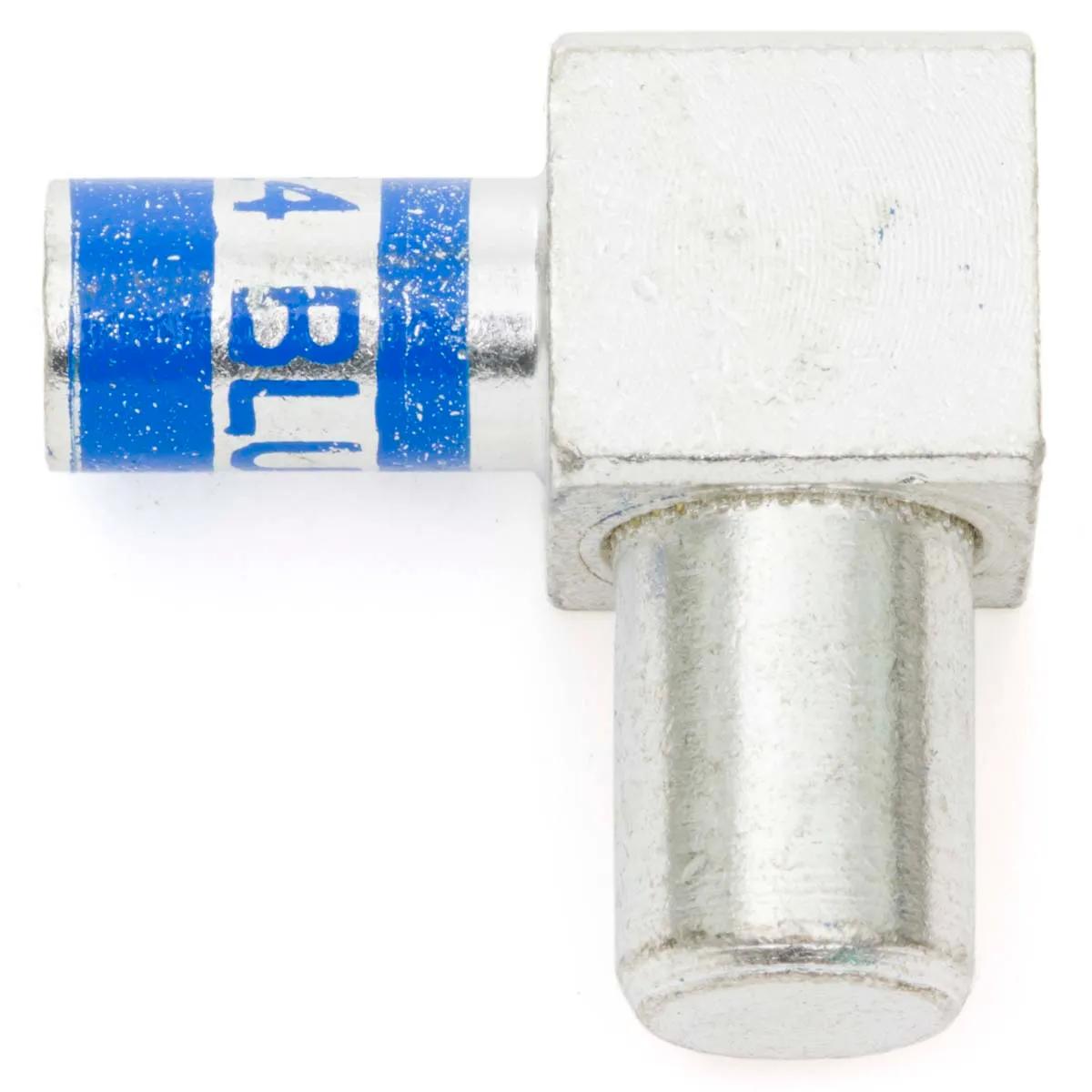 6 AWG, #1 Body Blue Male Motor Pigtail Connector - 2 Pack