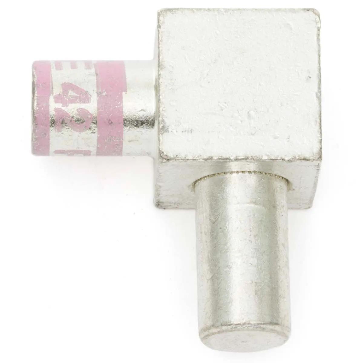 1/0 AWG, #3 Body Pink Male Motor Pigtail Connector