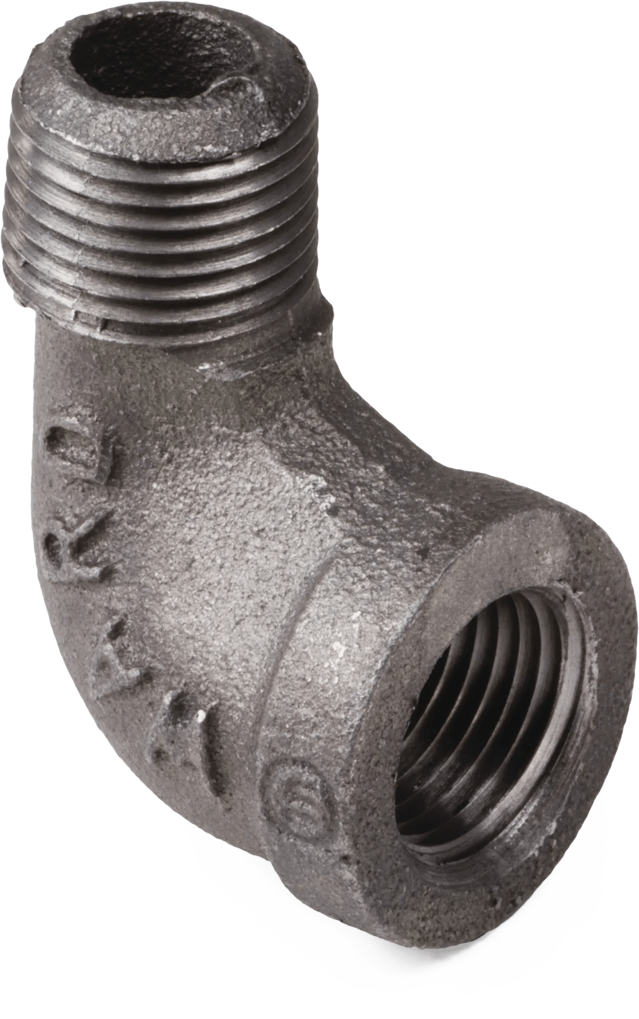 1/4" Class 150 Black Pipe 90° Street Elbow
