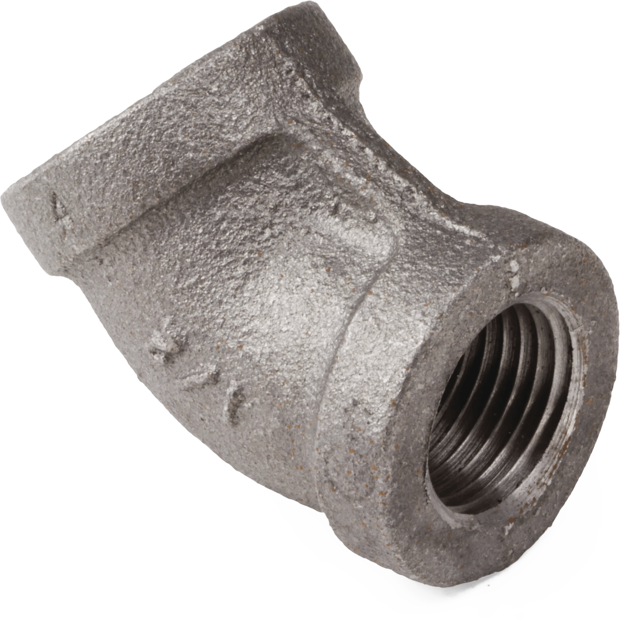 2" Class 150 Black Pipe 45° Elbow