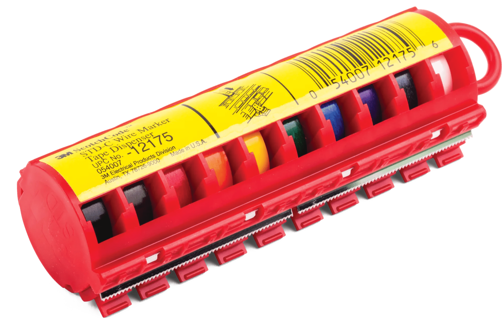 Color-Coded ScotchCode™ Wire Marker Tape System