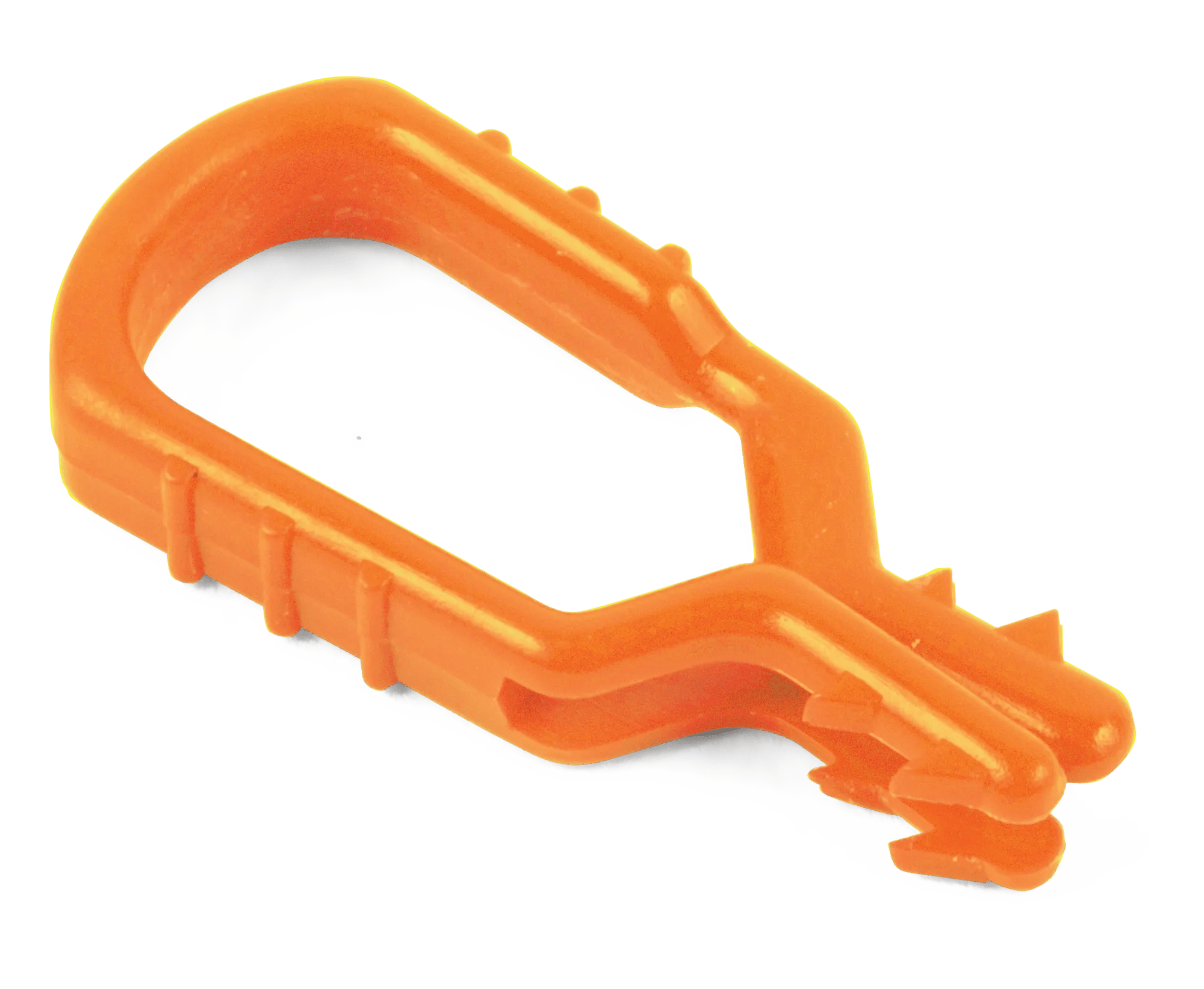 Orange Clip-On Wire Markers - 25 Pack
