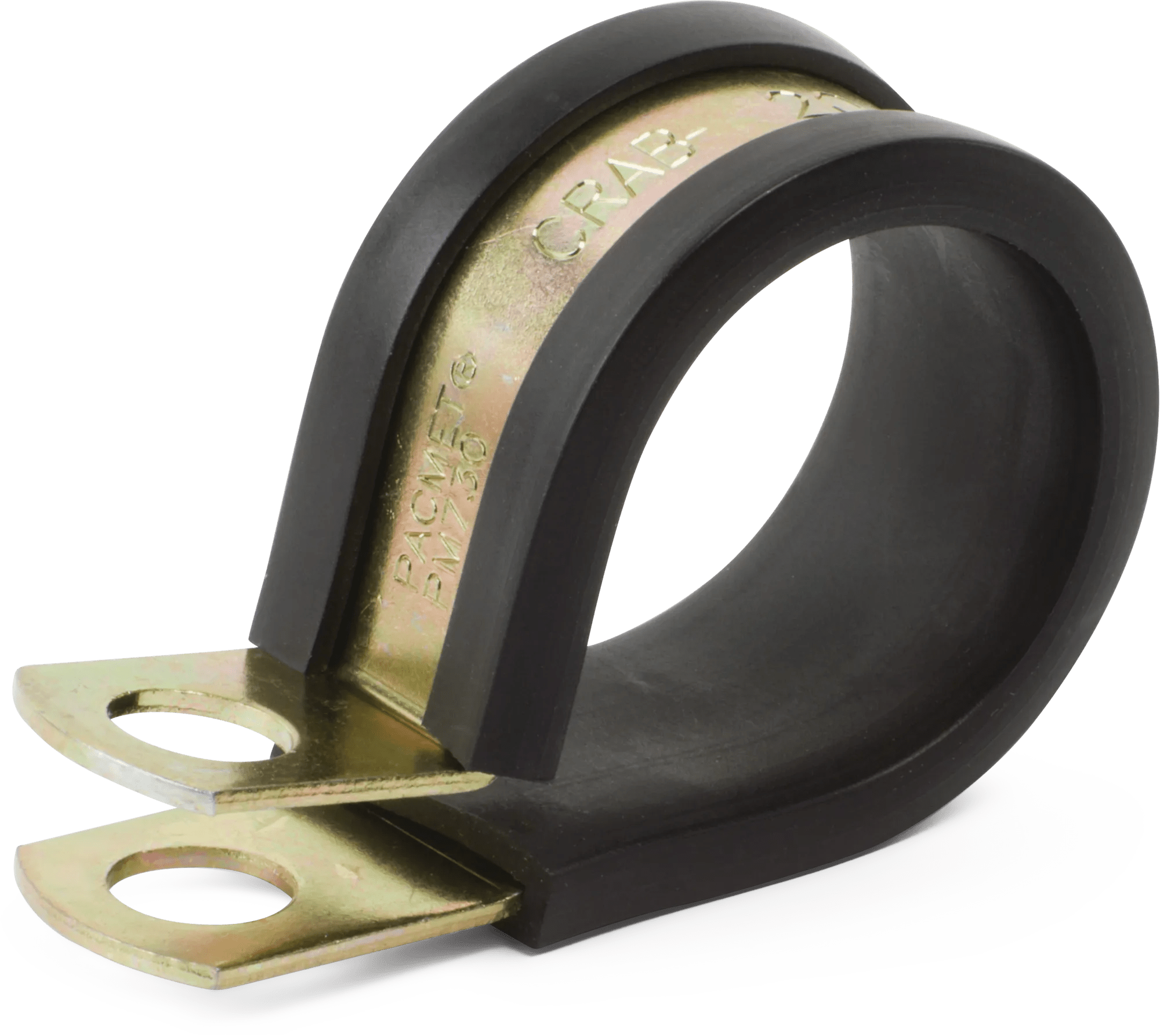 7/8" Heavy Duty Insulated Steel Wiring and Tubing Clamp - 5 Pack