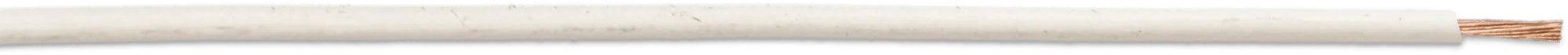 10 AWG White Cross-Link Type GXL Primary Wire