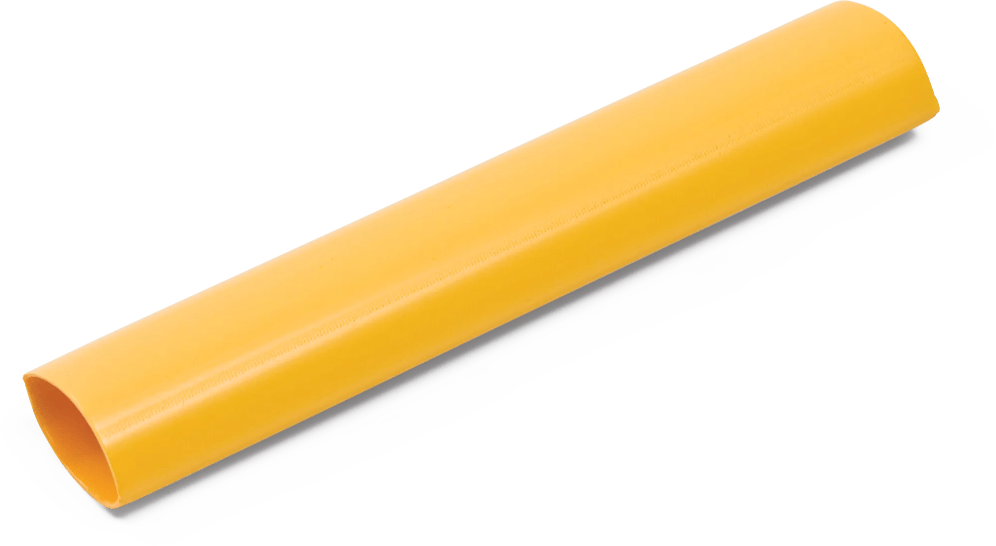 4 - 3/0 AWG 3/4 x 6" Yellow Dual-Wall Heat-Shrink Tubing