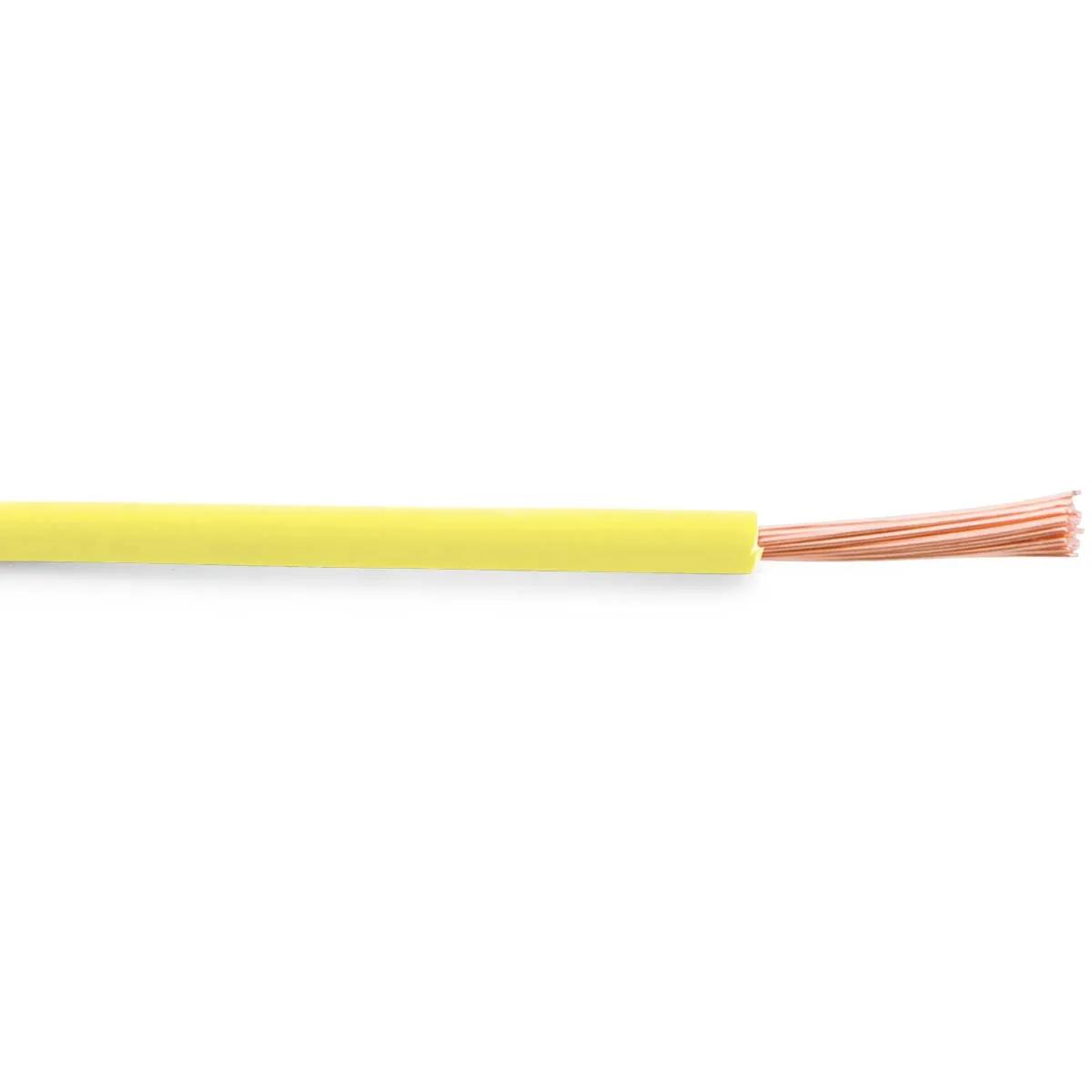 20 Gauge Yellow Cross-Link Type TXL Primary Wire - 100 Feet