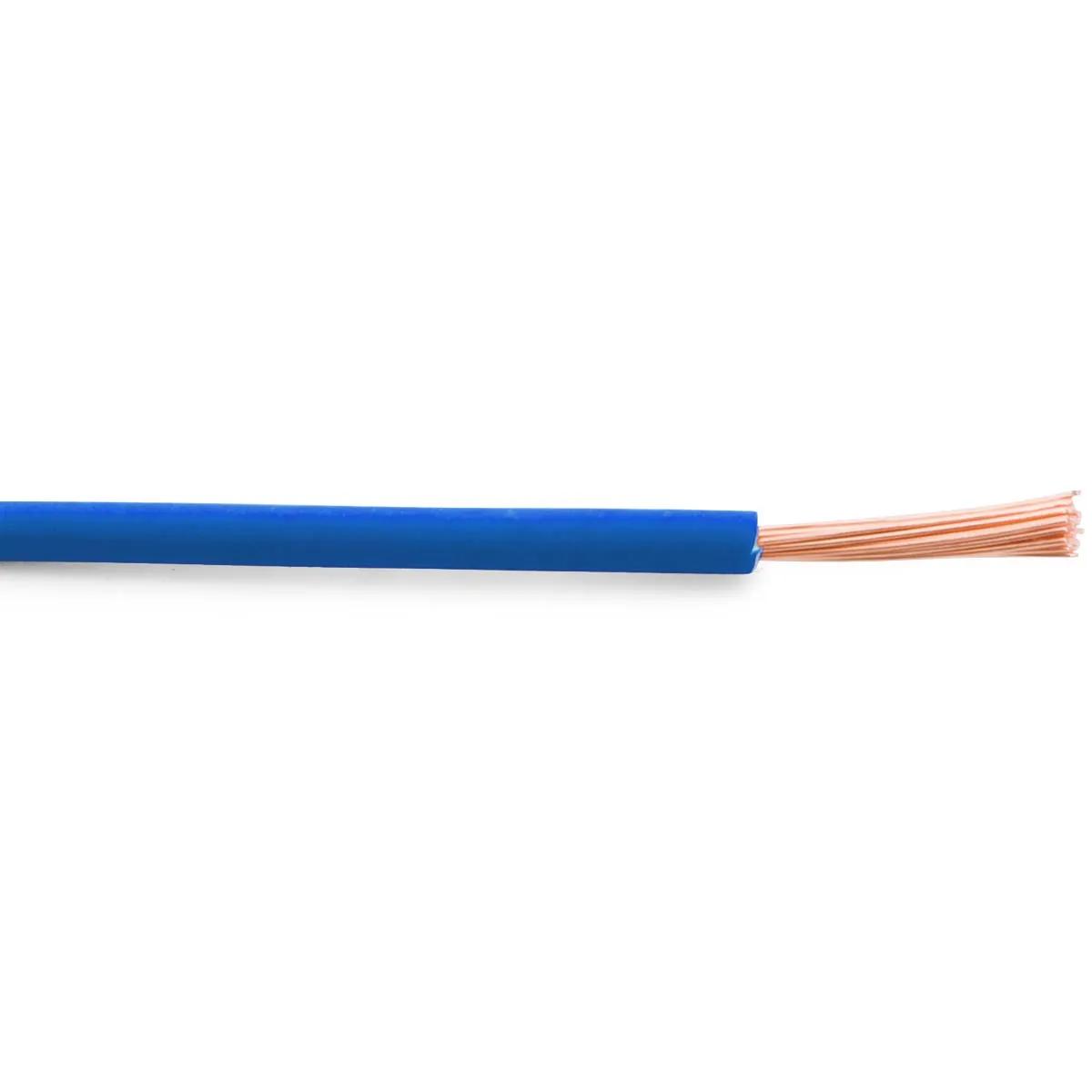 22 Gauge Blue Cross-Link Type TXL Primary Wire - 100 Feet