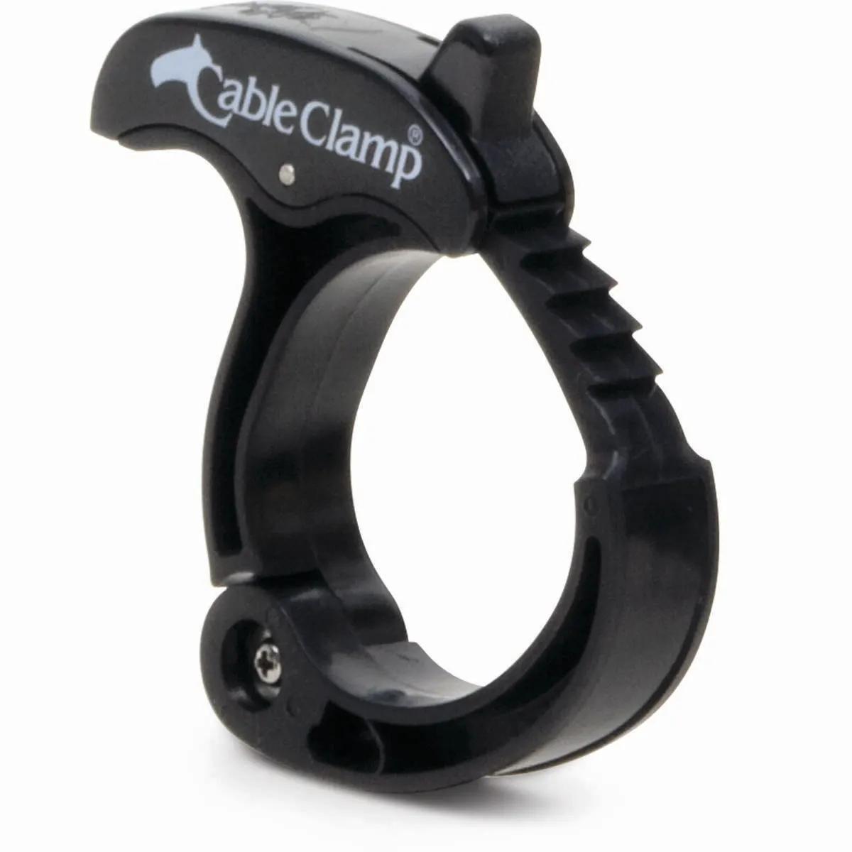Black Ratcheting Releasable Cable Clamp - Medium - 5 Pack