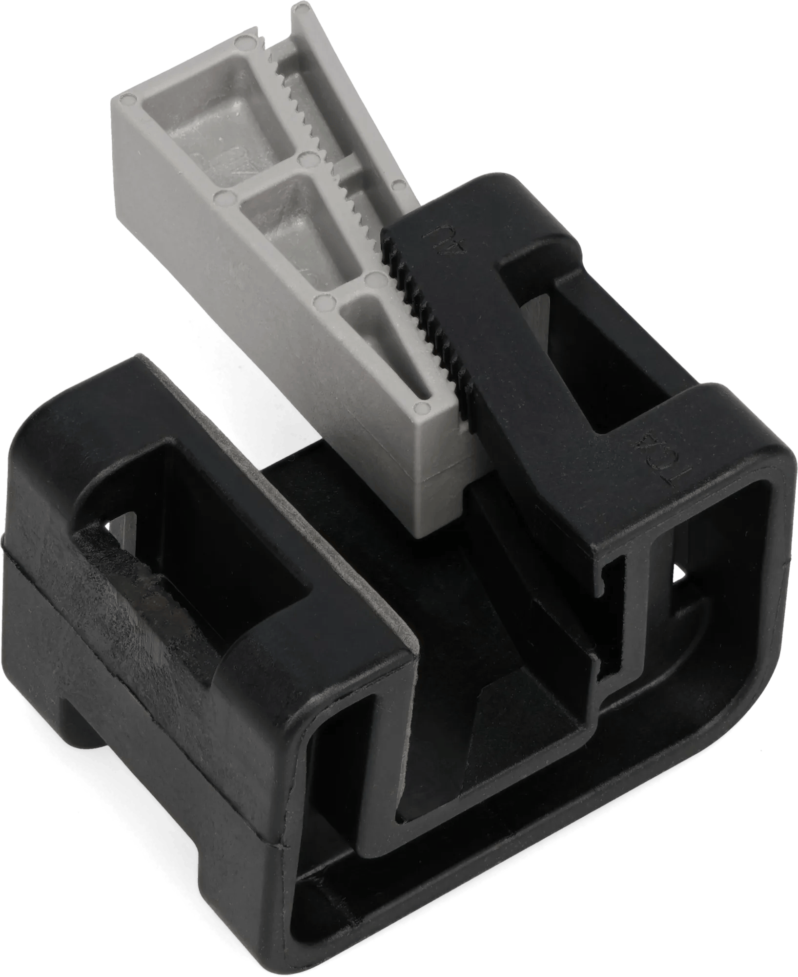 0.30" - 0.50" Wedge Clip Cable Tie Mounts - 2 Pack