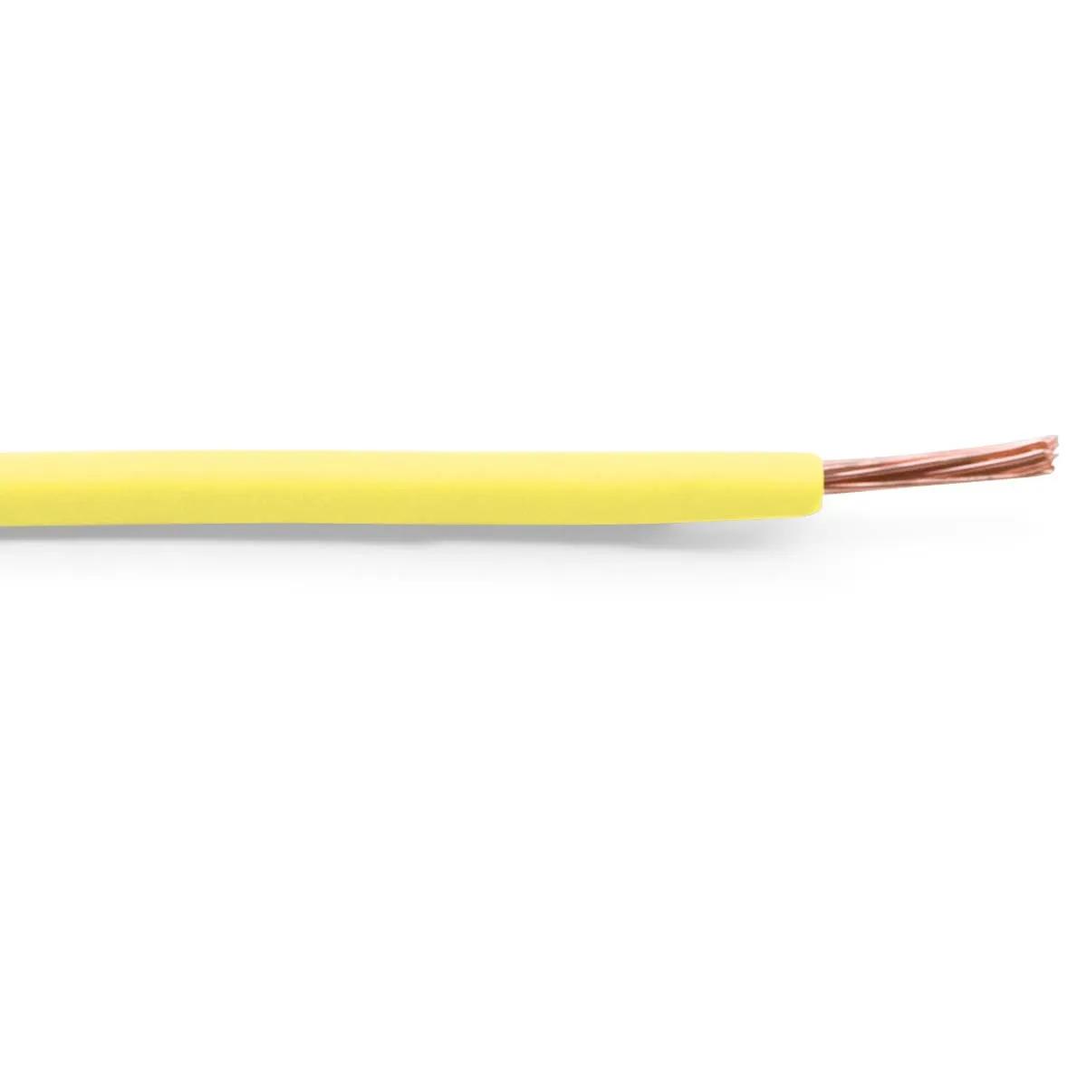 18 Gauge Yellow Cross-Link Type GXL Primary Wire - 250 Feet