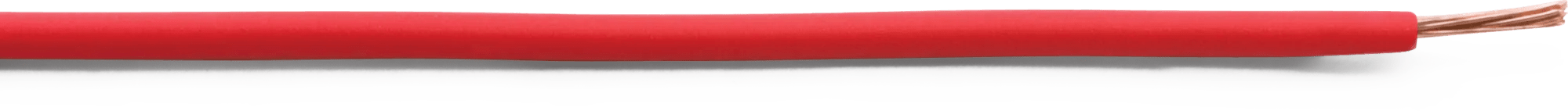 18 Gauge Red Cross-Link Type GXL Primary Wire - 250 Feet