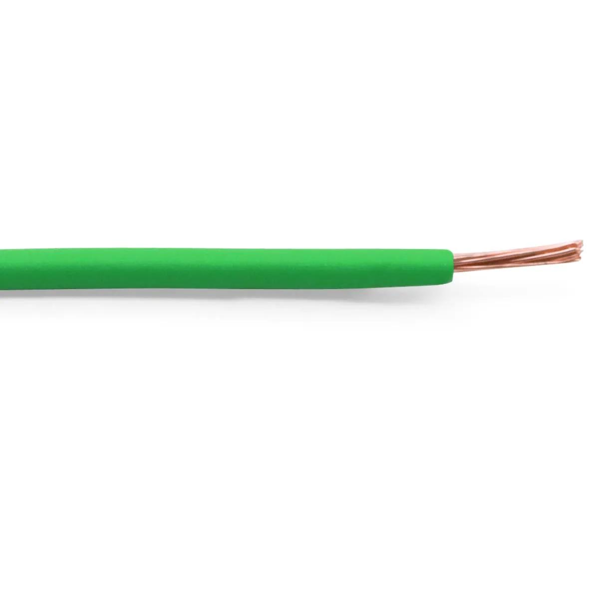 18 Gauge Green Cross-Link Type GXL Primary Wire - 250 Feet