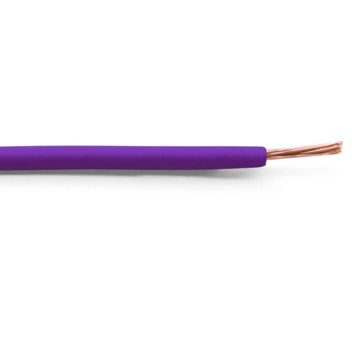 18 Gauge Purple Cross-Link Type GXL Primary Wire - 250 Feet