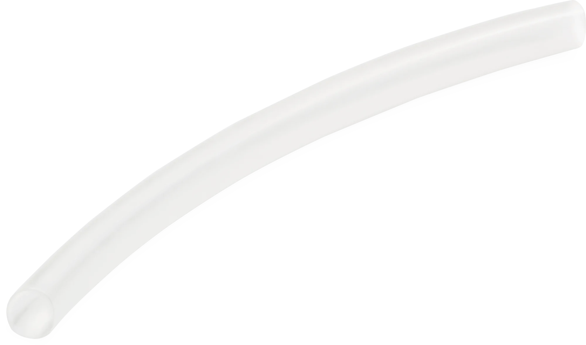 8 - 2 AWG 1/2 x 6" Clear Single-Wall Heat-Shrink Tubing - 5 Pack