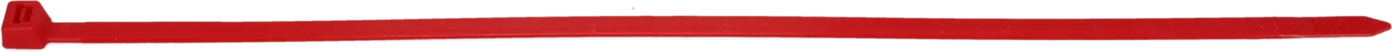 14" Red Color Coded Cable Ties - 50 Pack
