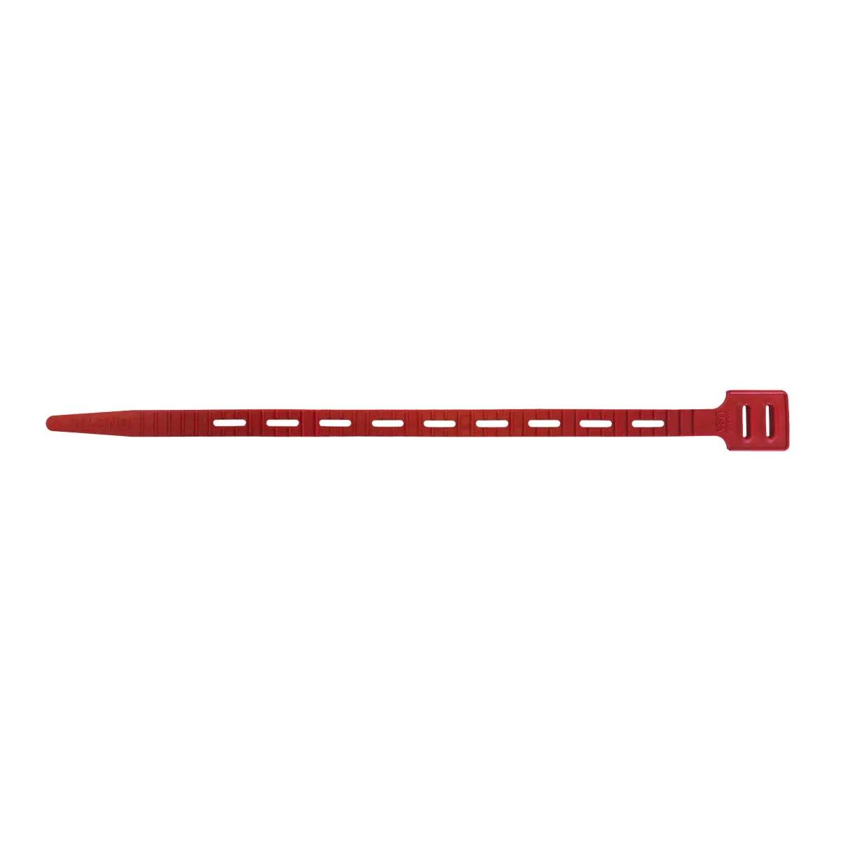 14" Red One-Tie® Reusable Strap - 5 Pack