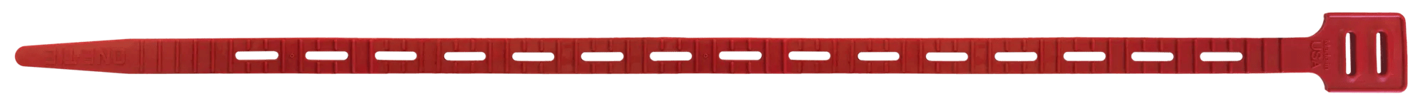 20" Red One-Tie® Reusable Strap - 5 Pack