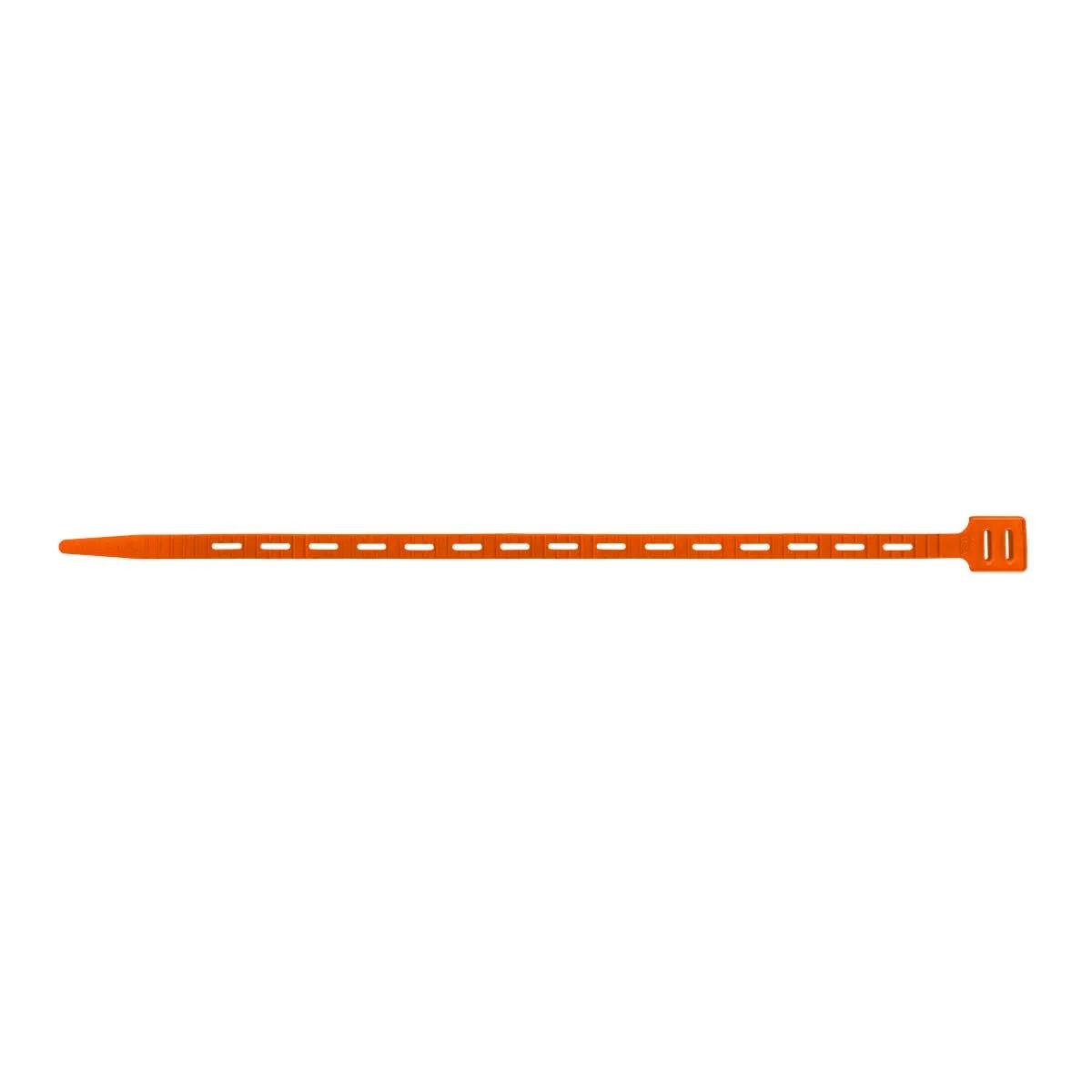 20" Orange One-Tie® Reusable Strap - 5 Pack