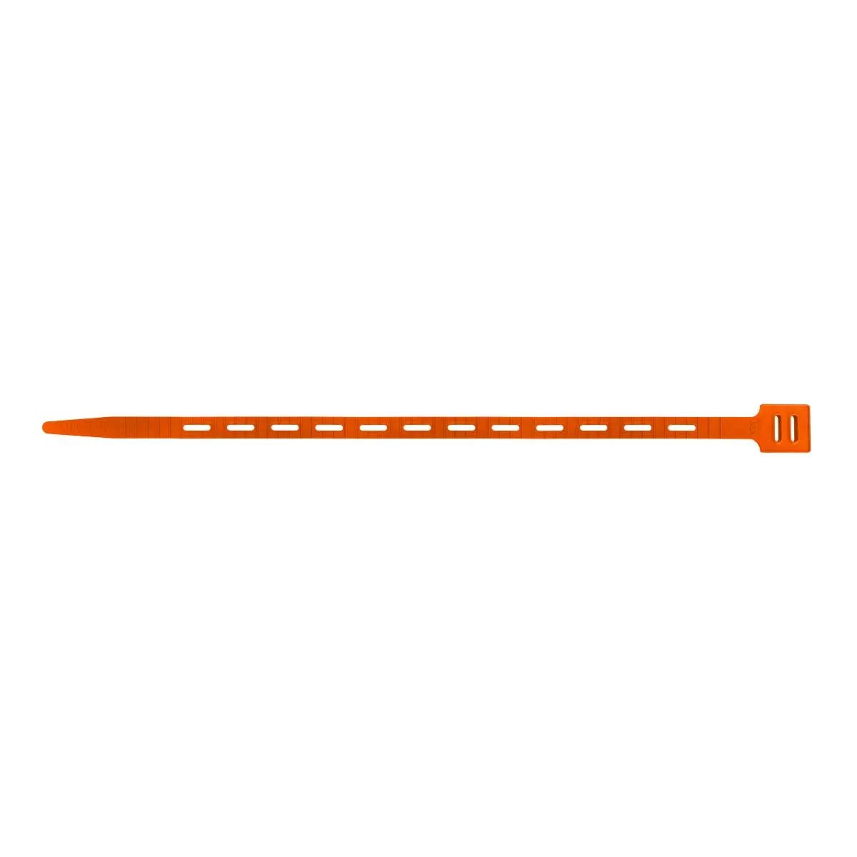 26" Orange One-Tie® Reusable Strap - 5 Pack