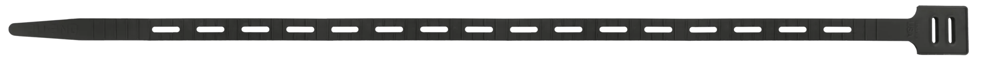 32" Black One-Tie® Reusable Strap - 2 Pack