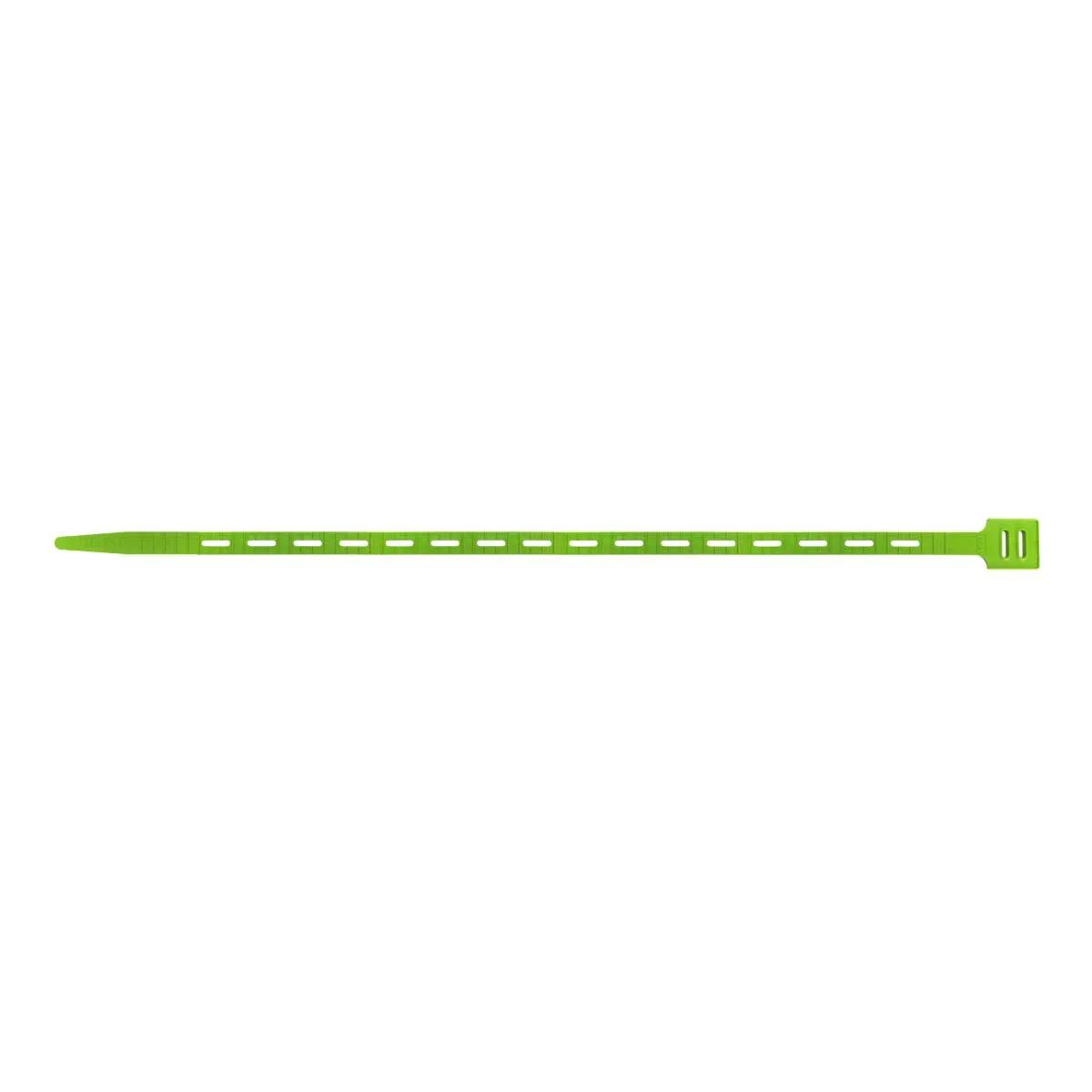 32" Bright Green One-Tie® Reusable Strap - 2 Pack