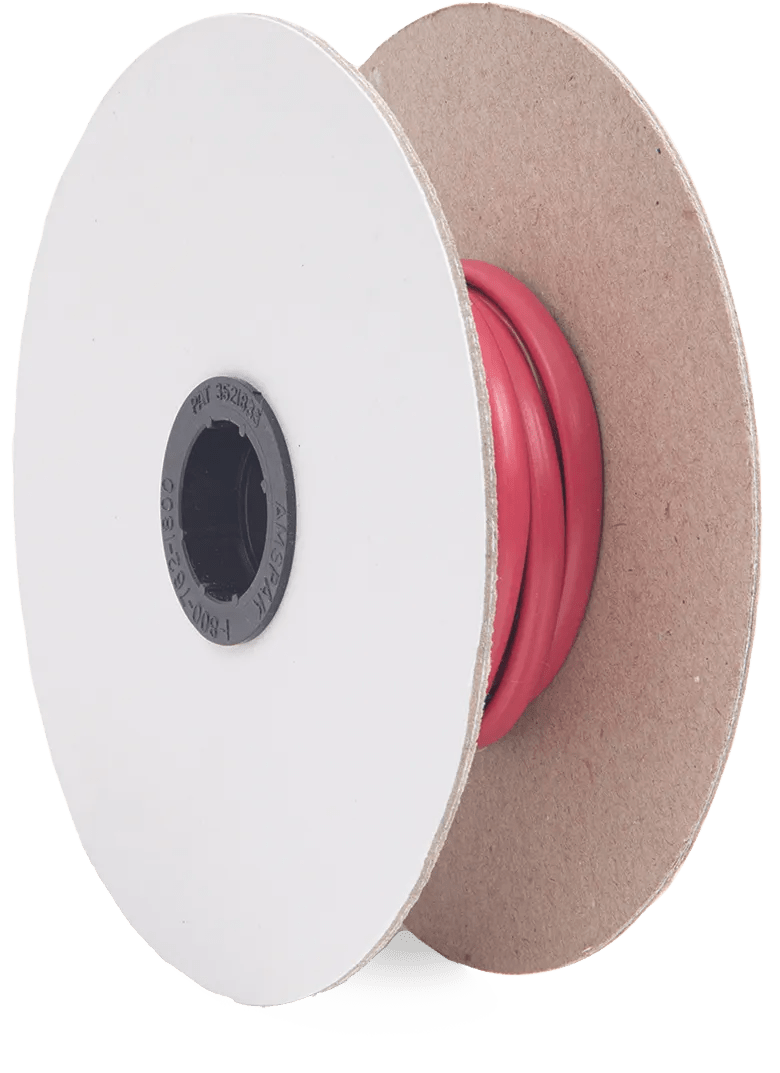 26 - 18 AWG 1/8" x 25' Red Dual-Wall Heat-Shrink Tubing