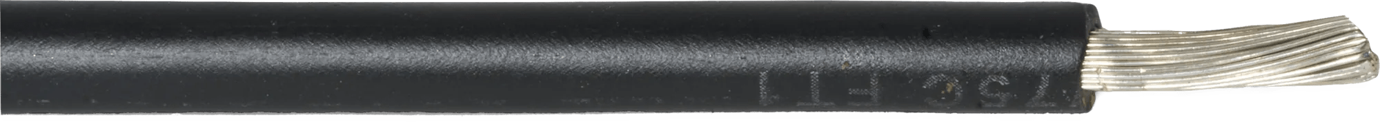 12 Gauge Black Tinned Marine Wire - 100'