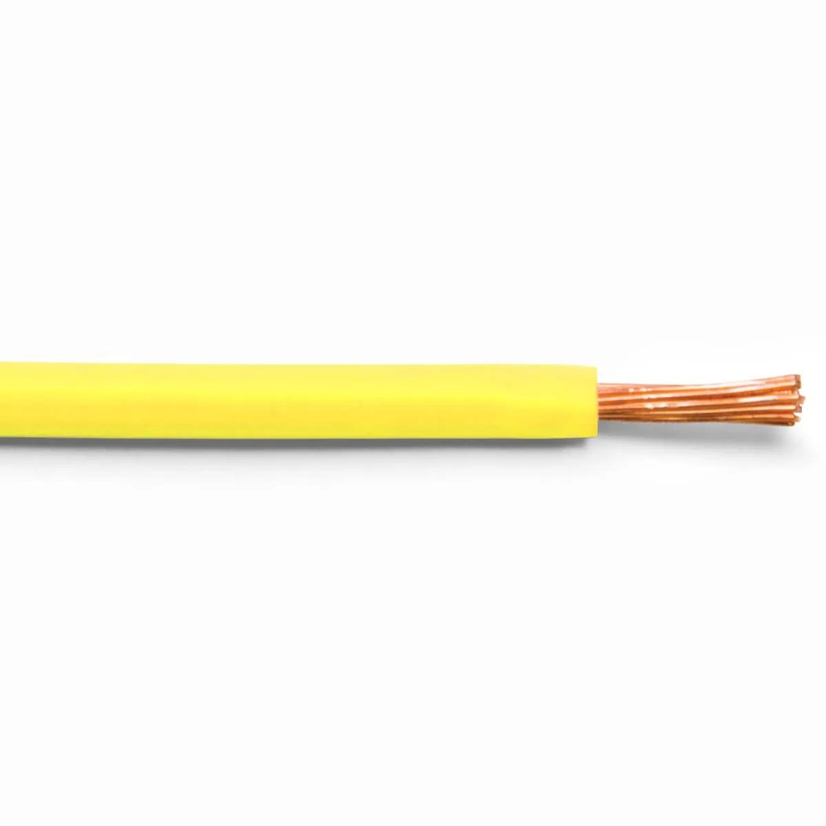 10 Gauge Yellow Cross-Link Primary Wire - 100 Feet