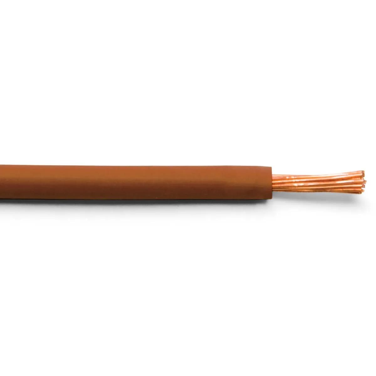 12 Gauge Brown Cross-Link Primary Wire - 100 Feet