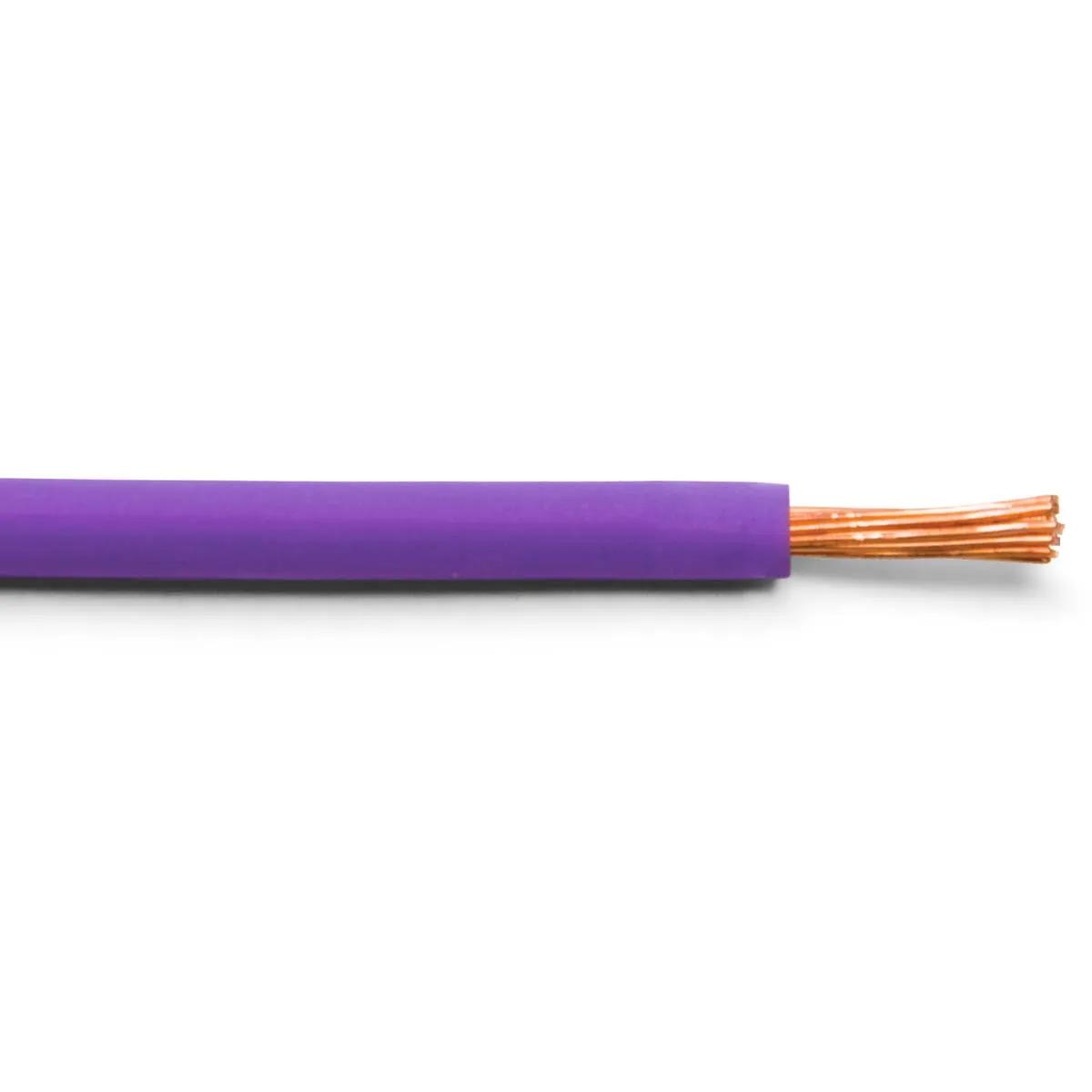 14 Gauge Purple Cross-Link Type SXL Primary Wire - 100 Feet