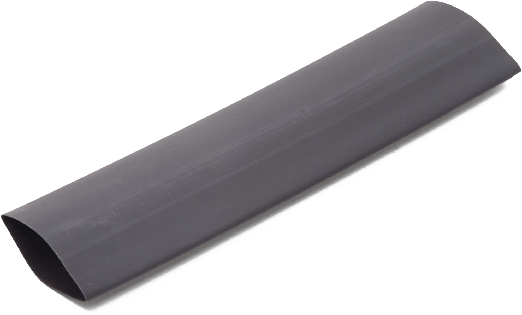 16 - 14 AWG 1/4" Black Single-Wall Heat-Shrink Tubing - 100 Feet