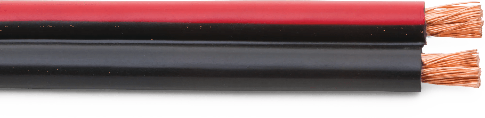 2 Gauge Red/Black Duplex Battery Cable - 25 Feet