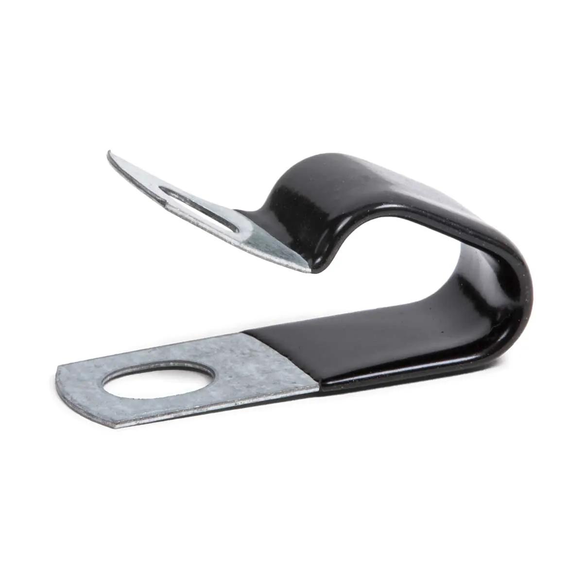 3/8" Dipped Steel Wiring and Tubing Double Clamp - 10 Pack