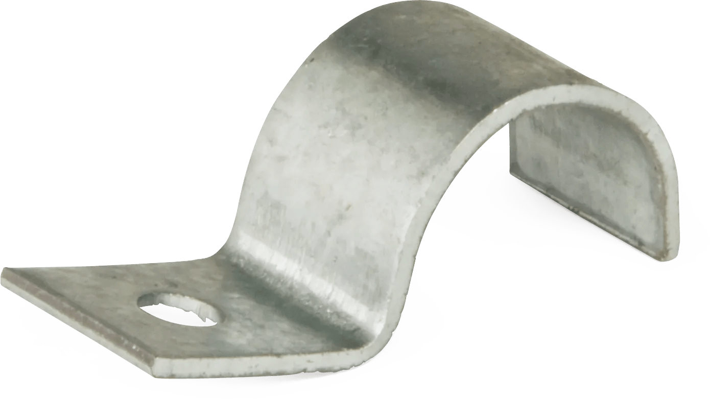 5/8" Steel Half Clamp - 25 Pack