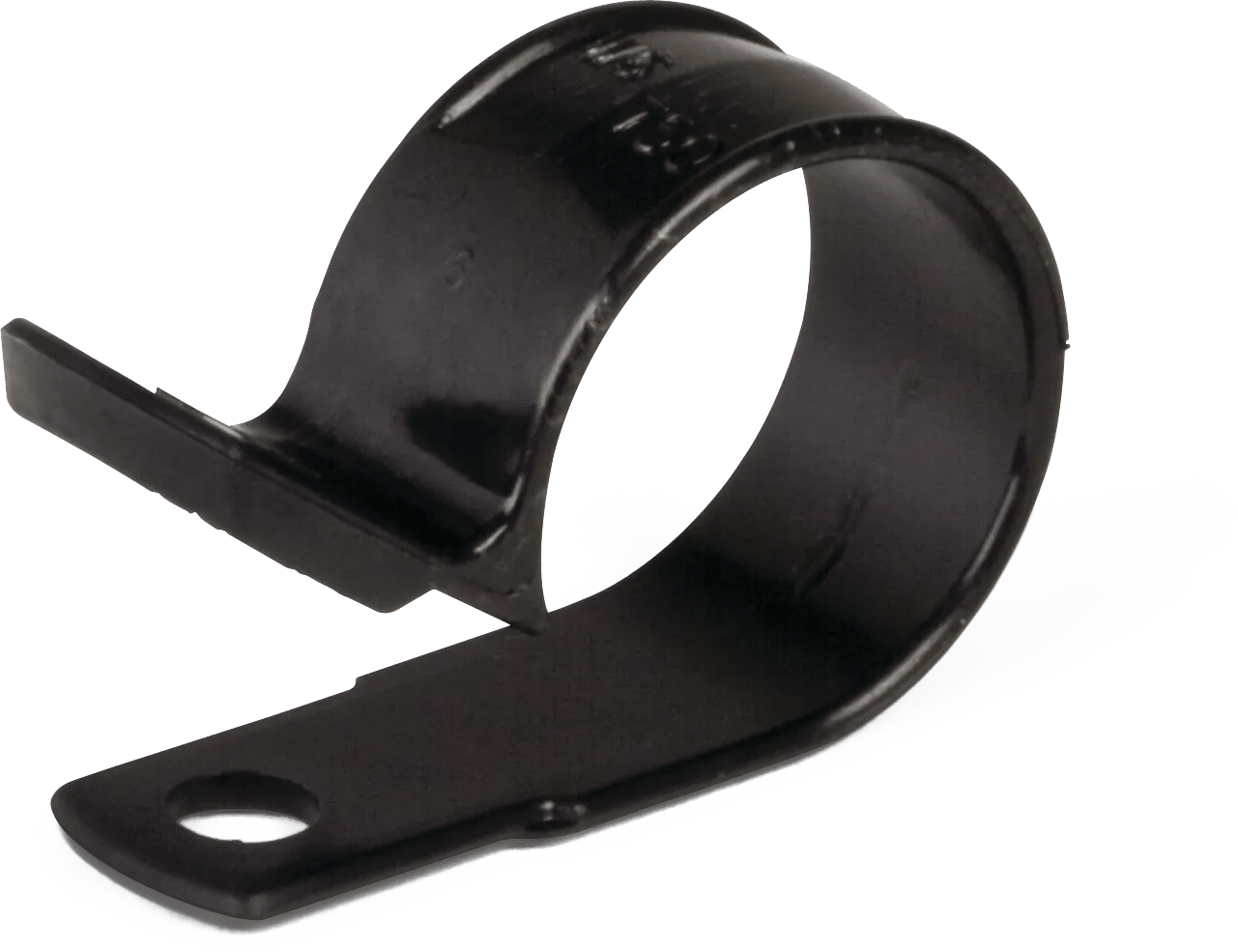 1/2" Black Nylon Wiring and Tubing Clamp