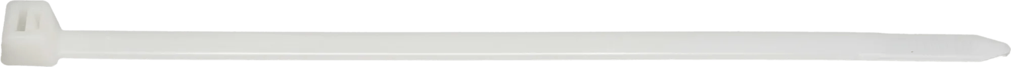 3/32" x 4" White Nylon Cable Tie - 100 Pack