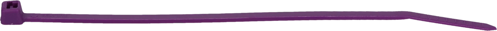 3/32" x 4" Purple Nylon Cable Ties - 50 Pack