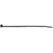 9/64" x 6" Black Nylon Cable Tie - 100 Pack