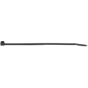 9/64" x 6" Black Nylon Cable Tie - 100 Pack