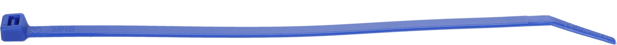 3/16" x 8" Fluorescent Blue Cable Tie - 100 Pack