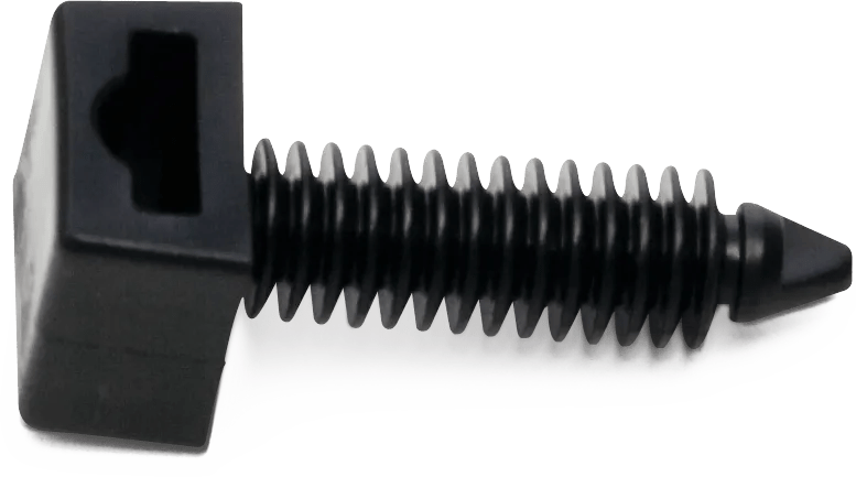 1/4" Fin Clip Push Mount
