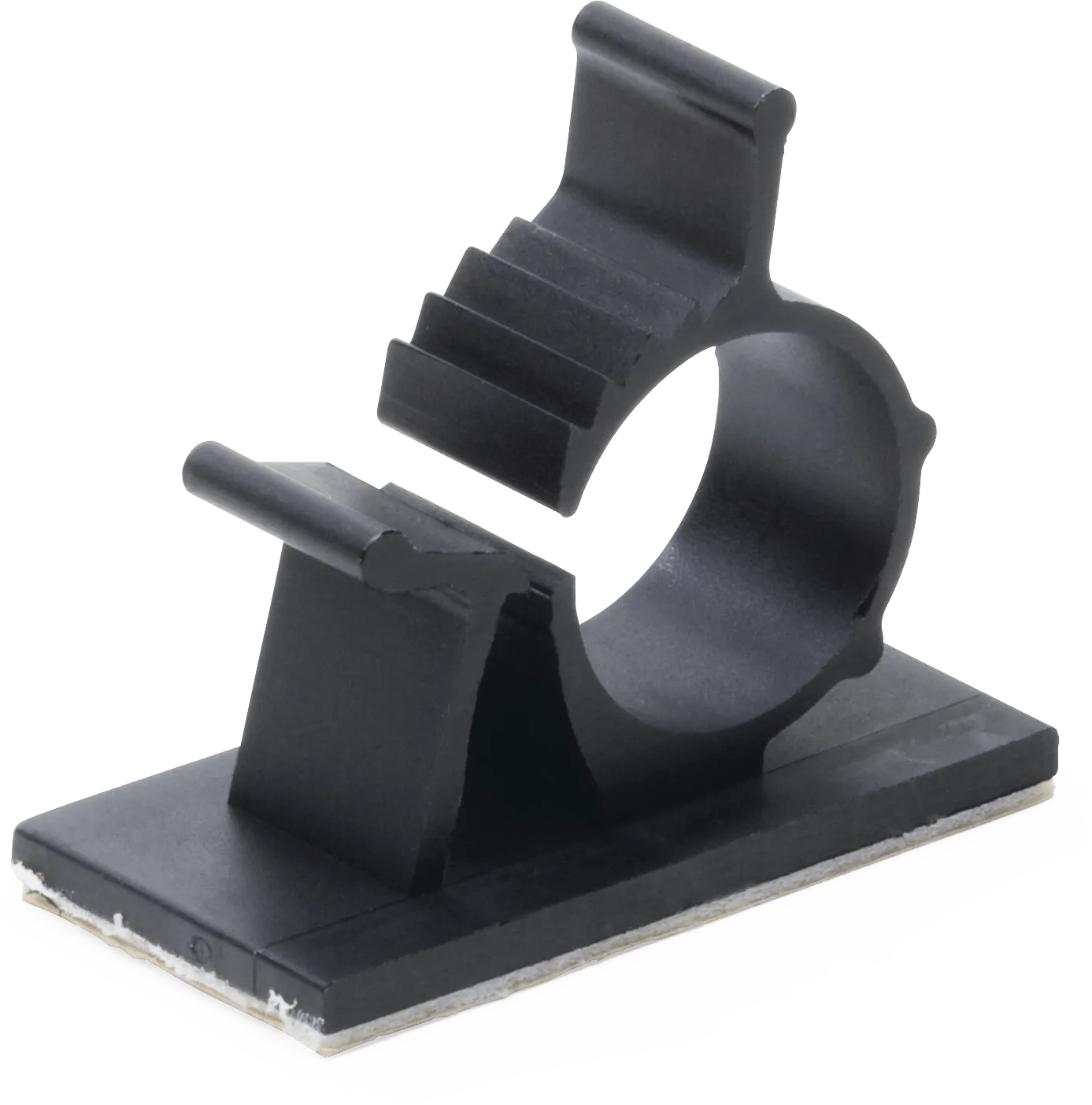 5/16" - 3/8" Self-Adhesive Adjustable Wire and Tubing Clamp - 25 Pack