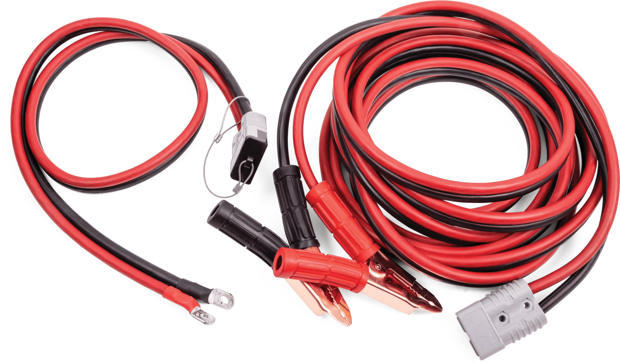 2 AWG Quick Connect Booster Cables 30'