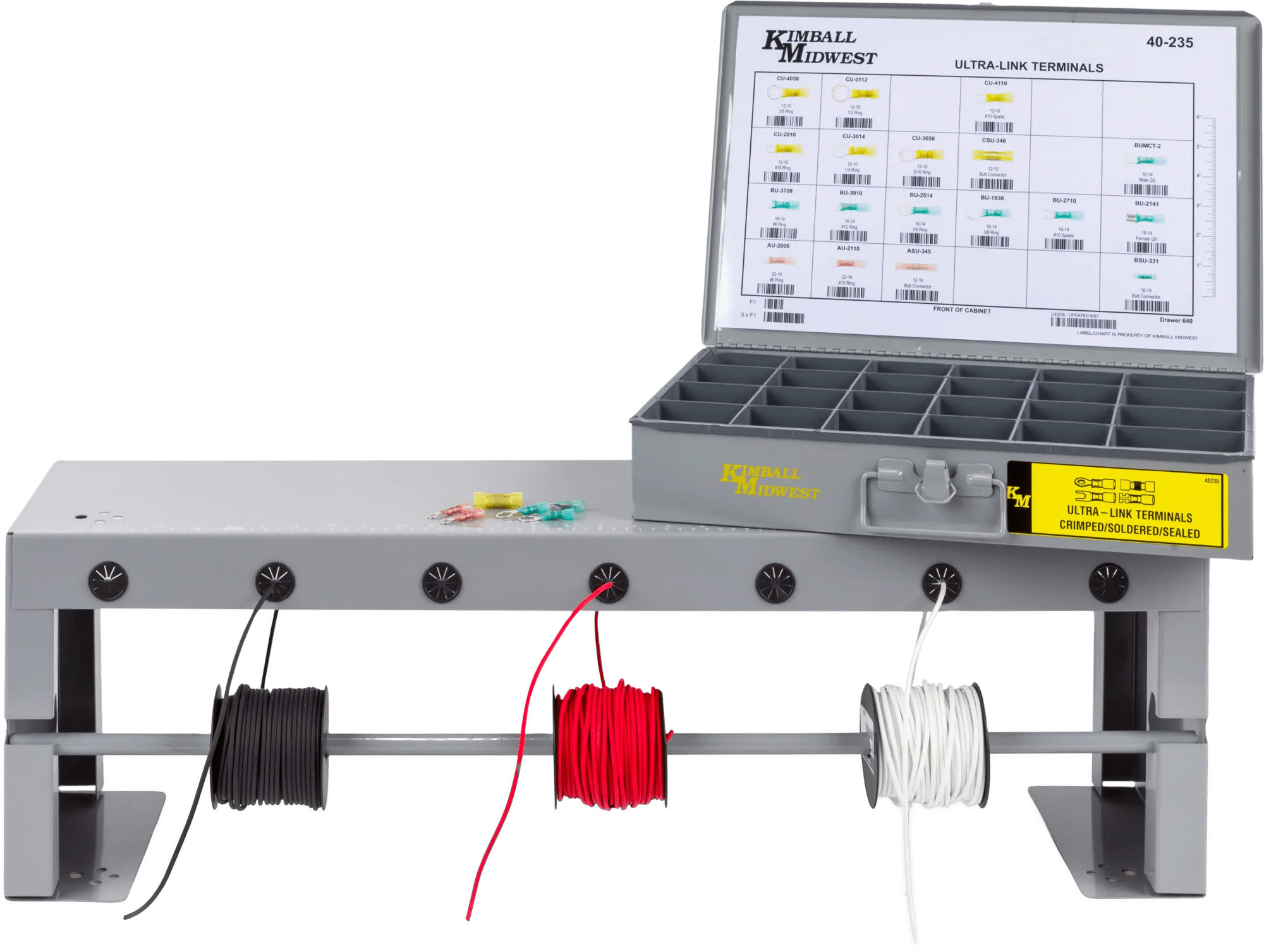 Premium Terminals & Wire Rack Bundle