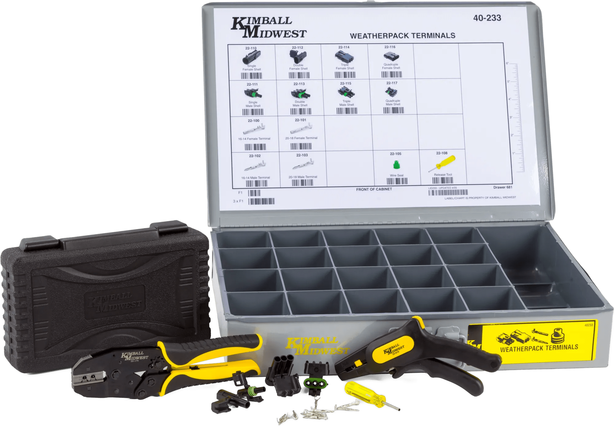 Weatherpack Terminals & Tool Bundle