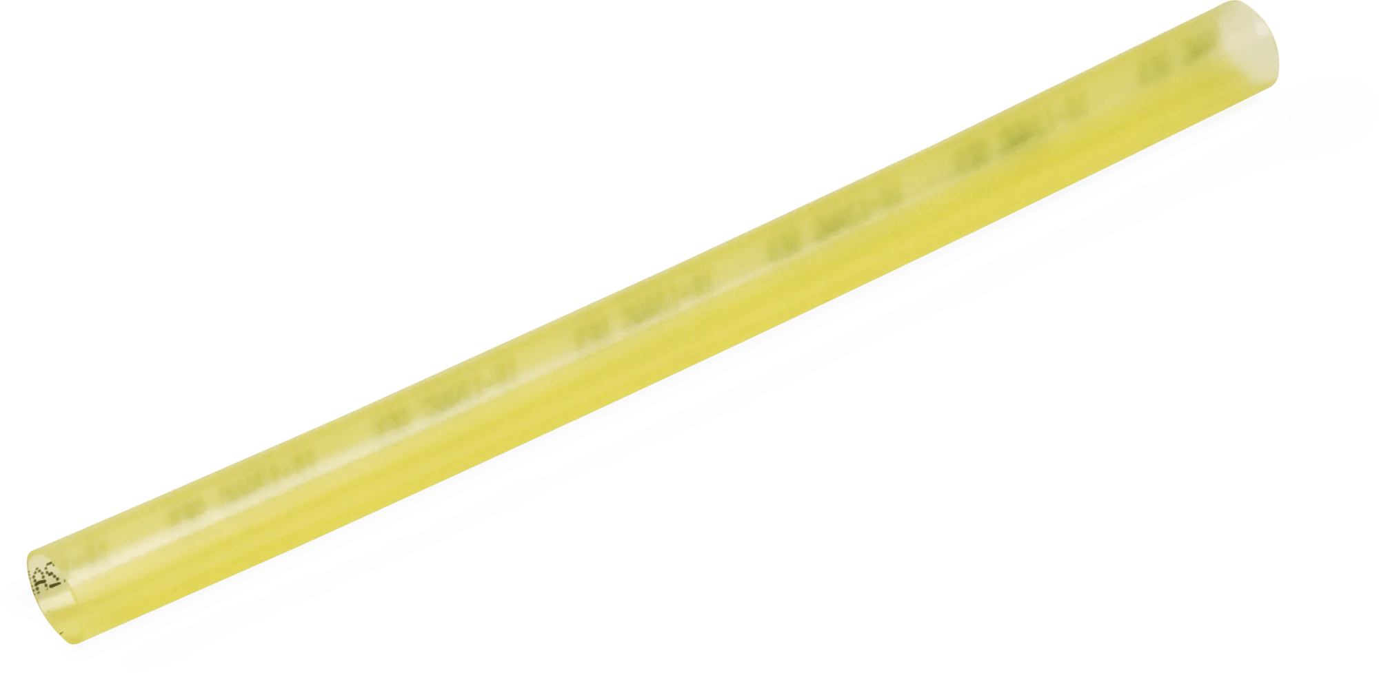16 - 6 AWG 3/8" x 6" Clear Yellow Dual-Wall Heat-Shrink Tubing