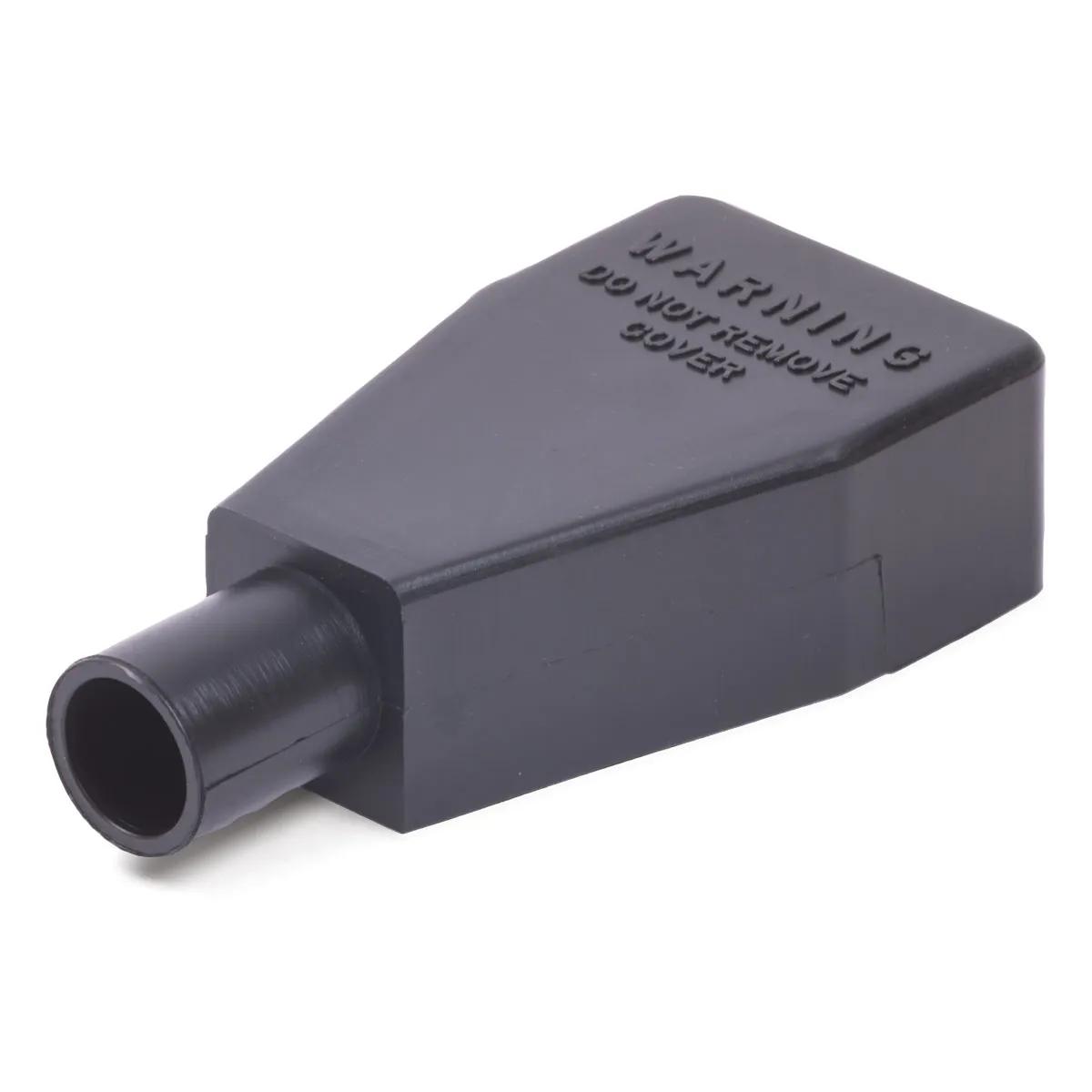 6 AWG Black Flexible Straight Cover - 3 Pack