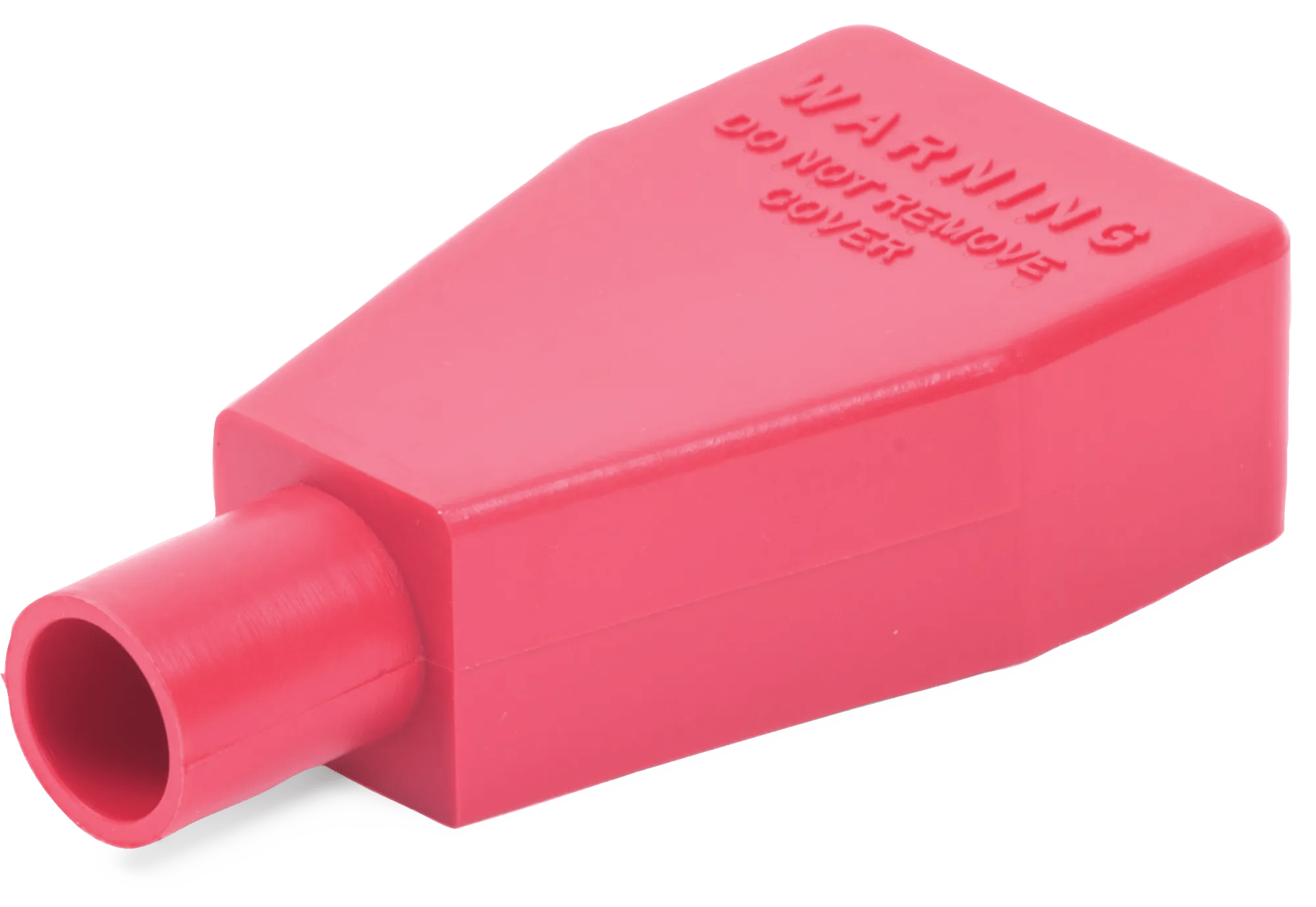 6 AWG Red Flexible Straight Cover - 3 Pack
